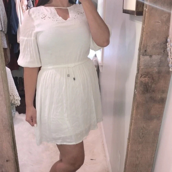 Cotton On size xsmall white dainty summer dress - Picture 3 of 6